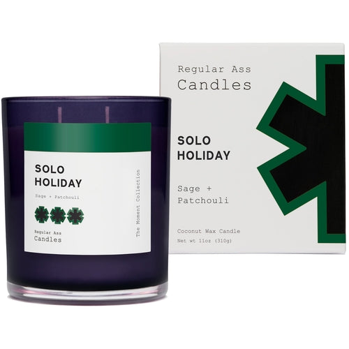 Solo Holiday Candle – Sage + Patchouli 11oz